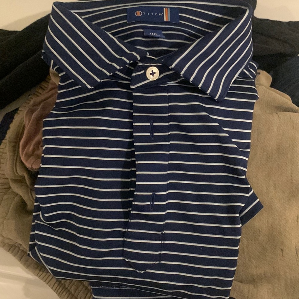 Stitch Golf Polo Size Medium/Large